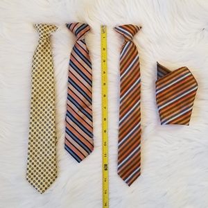 IZOD plus others clip on neck ties for boys